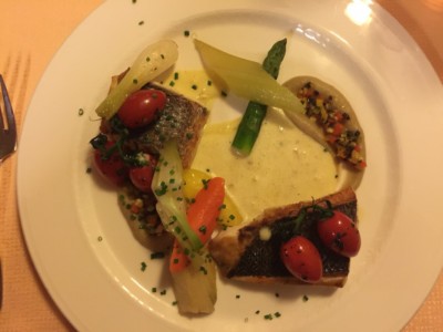 Filet de bar au beurre blanc