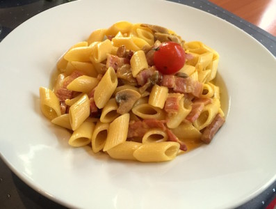 Penne au safran