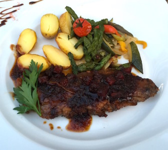 Cochon noir à l'andalouse