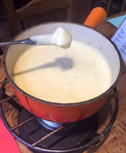 Fondue au fromage