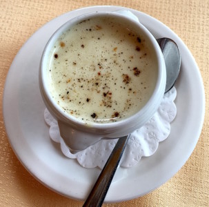 Cappuccino de topinambour