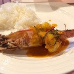 Crevette au curry thaï
