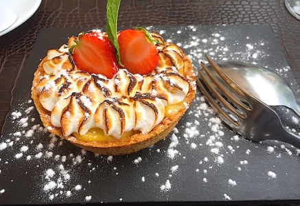 Tartelette au citron meringuée