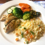 Assiette équilibre aux filets de perches