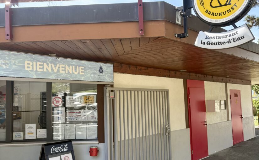 Restaurant la Goutte-d&rsquo;Eau à la piscine d&rsquo;Aigle