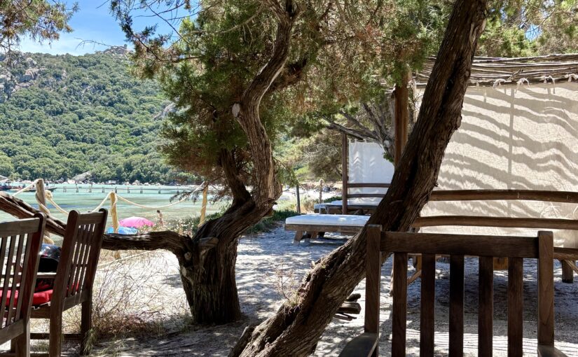 Bar de plage l&rsquo;Oasis, Santa Giulia, Porto-Vecchio