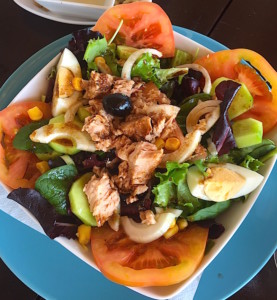 Salade de tomates au thon