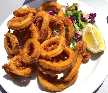 Calamars frits (un peu trop!)