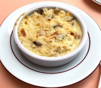 Riz aux champignons
