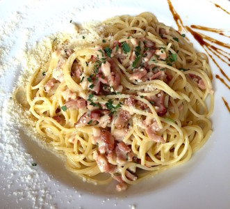 Spaghettis carbonara