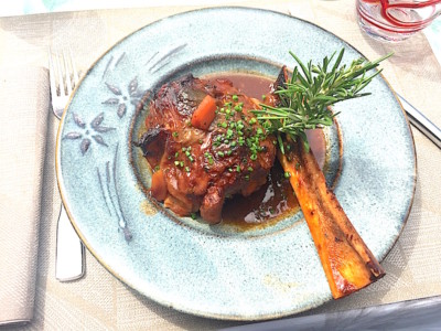 Souris d'agneau confite