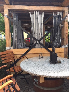 Petit salon sur la terrasse