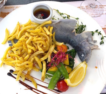 Toujours la fameuse truite!